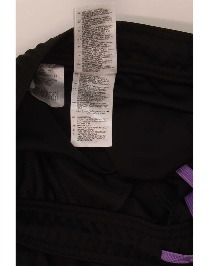 Adidas Womens Tracksuit Trousers UK 12/14 Medium Black Polyester