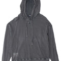 BLAUER Mens Hoodie Jumper Small Grey Cotton
