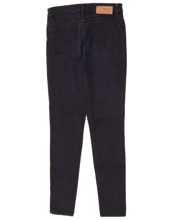 Massimo Dutti Womens Skinny Jeans EU 38 Small W28 L29 Navy Blue Cotton