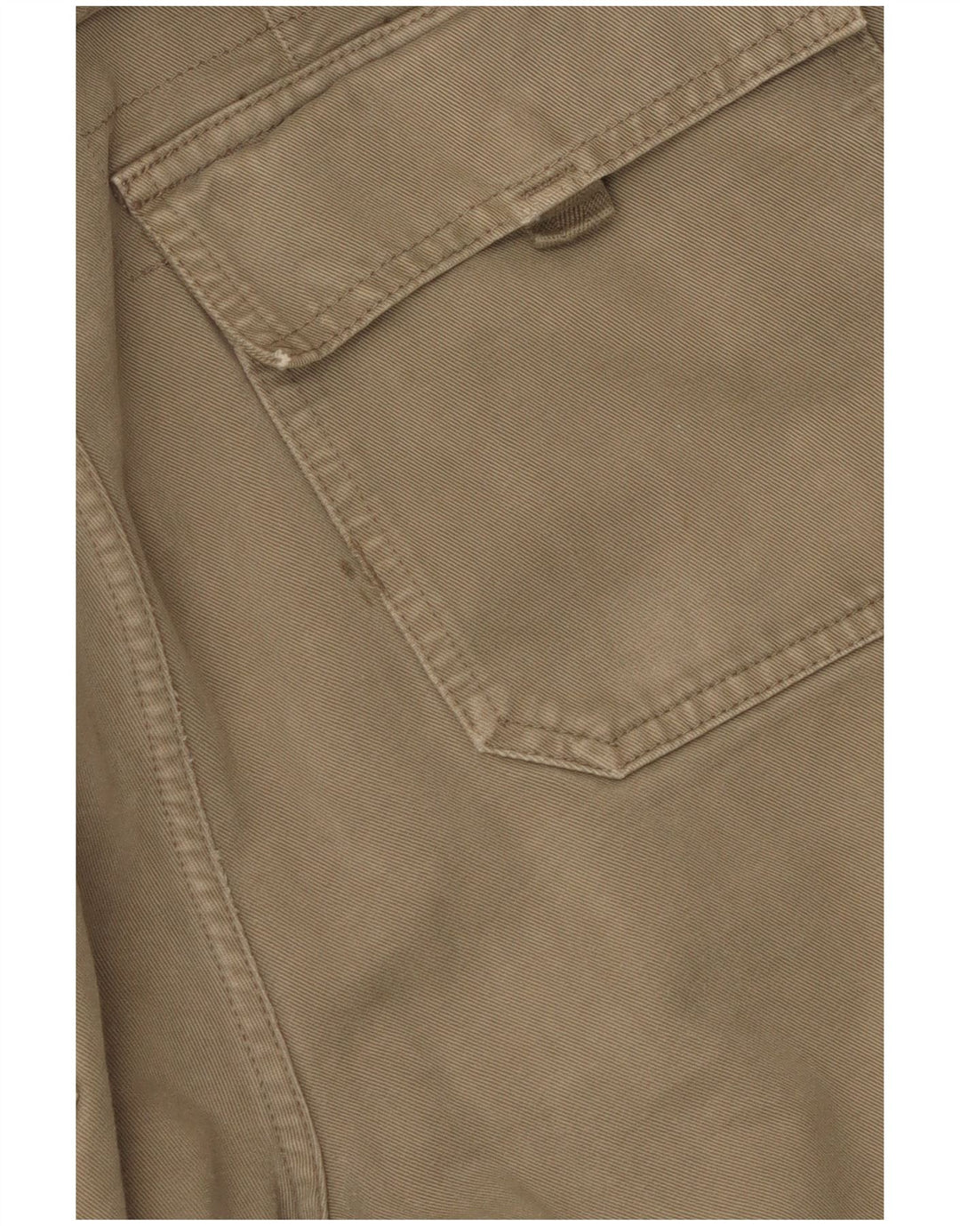 Carrera Mens Straight Cargo Trousers W38 L33 Khaki Cotton