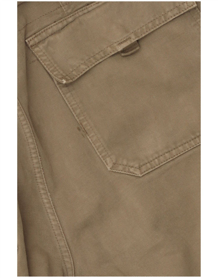 Carrera Mens Straight Cargo Trousers W38 L33 Khaki Cotton