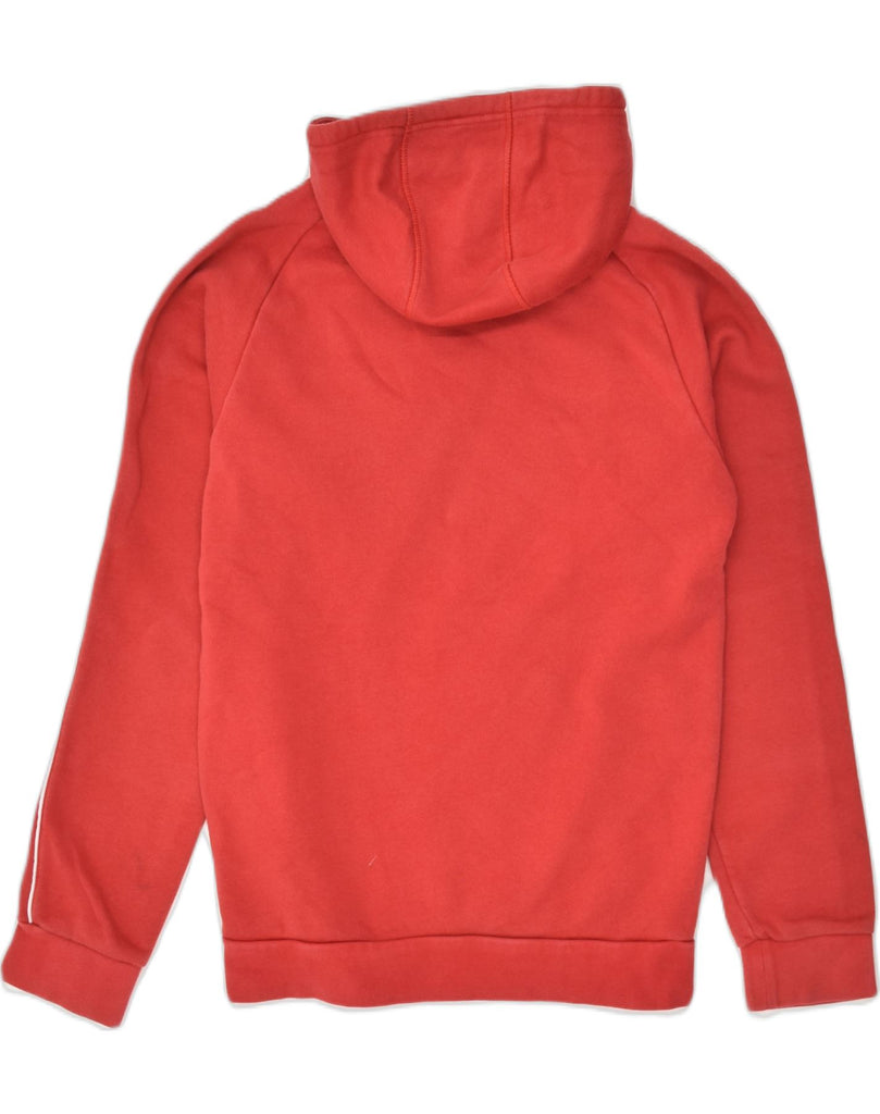 ADIDAS Mens Hoodie Jumper Small Red Cotton | Vintage Adidas | Thrift | Second-Hand Adidas | Used Clothing | Messina Hembry 