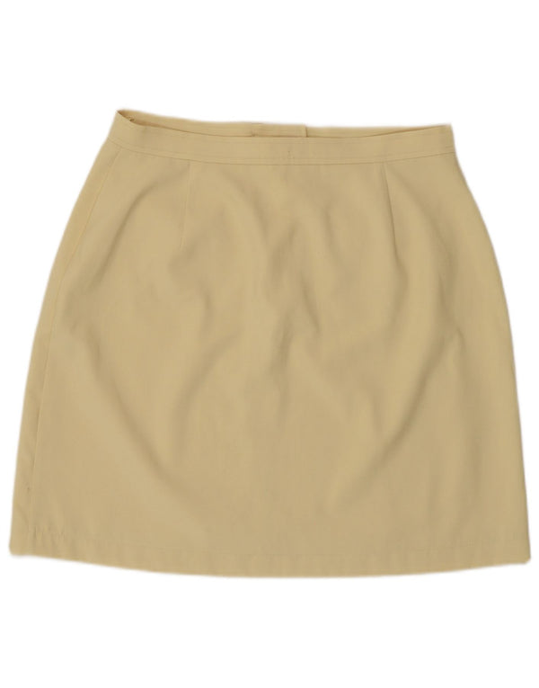 Zabaione Womens Mini Skirt EU 40 Medium W30  Yellow