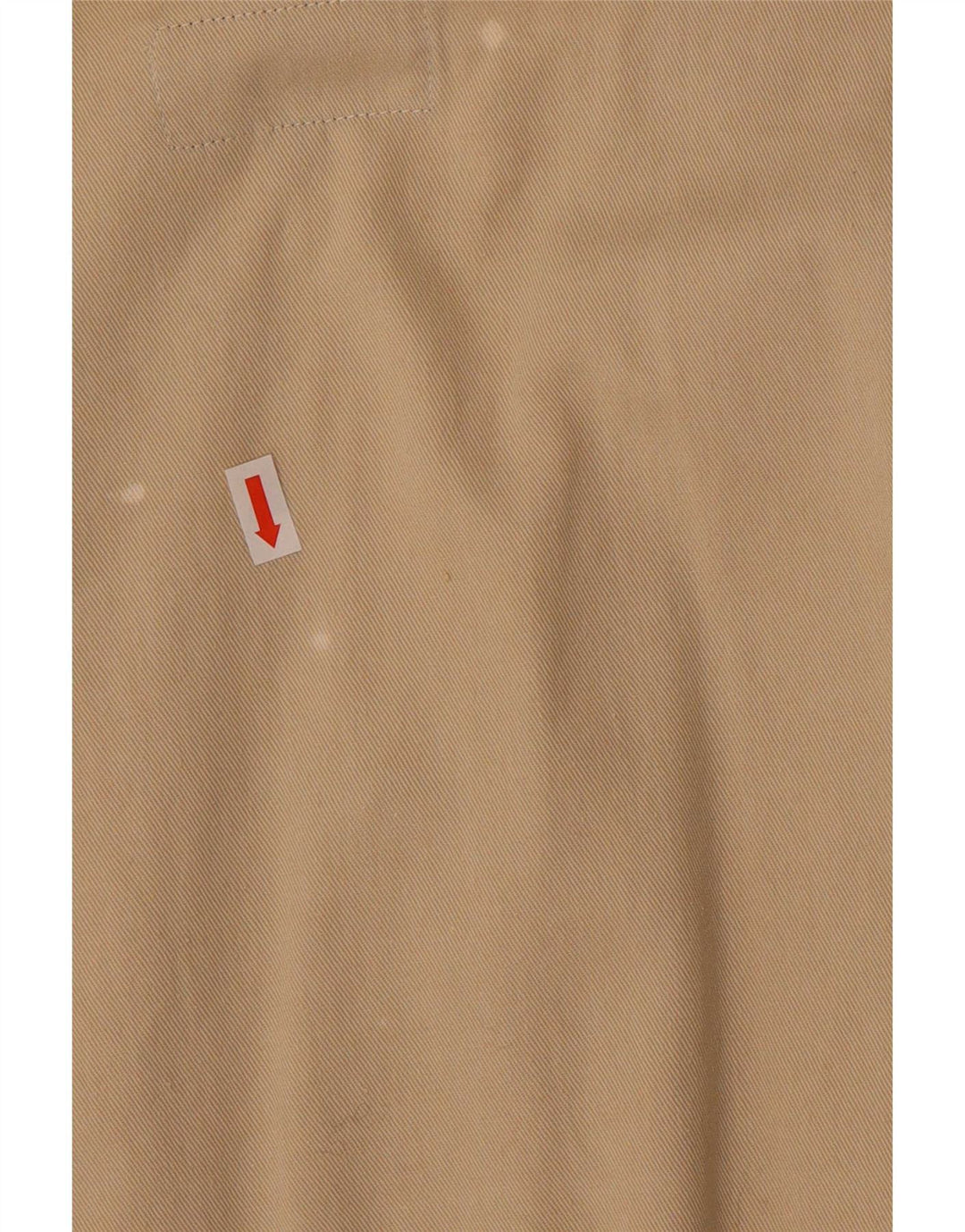 Vintage Mens Utility Gilet UK 38 Medium Beige Cotton