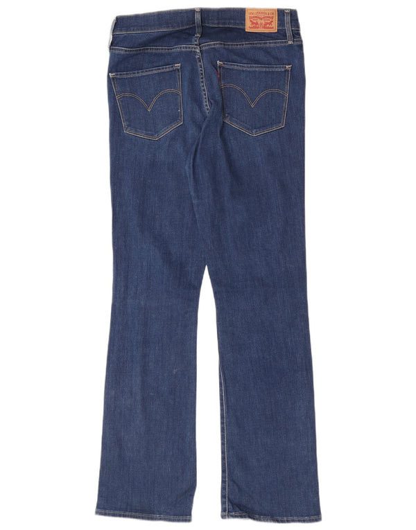 Levi's Womens 315 Shaping Bootcut Jeans W29 L30 Blue Cotton