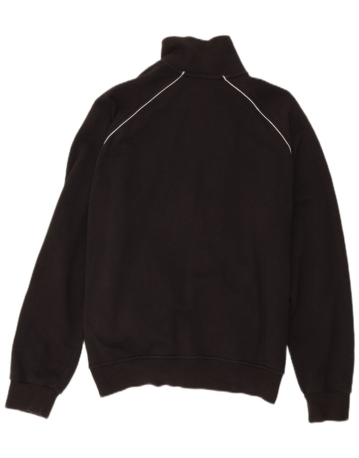 Puma Mens Graphic Tracksuit Top Jacket Large Black Cotton