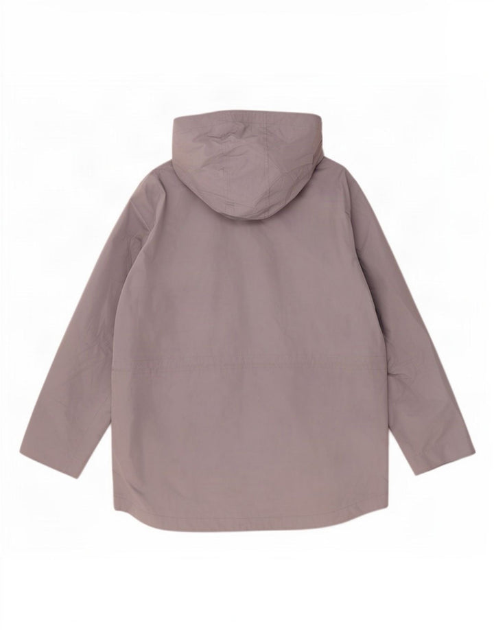 Marks & Spencer Womens Hooded Oversized Windbreaker Jacket UK 18 XL Grey