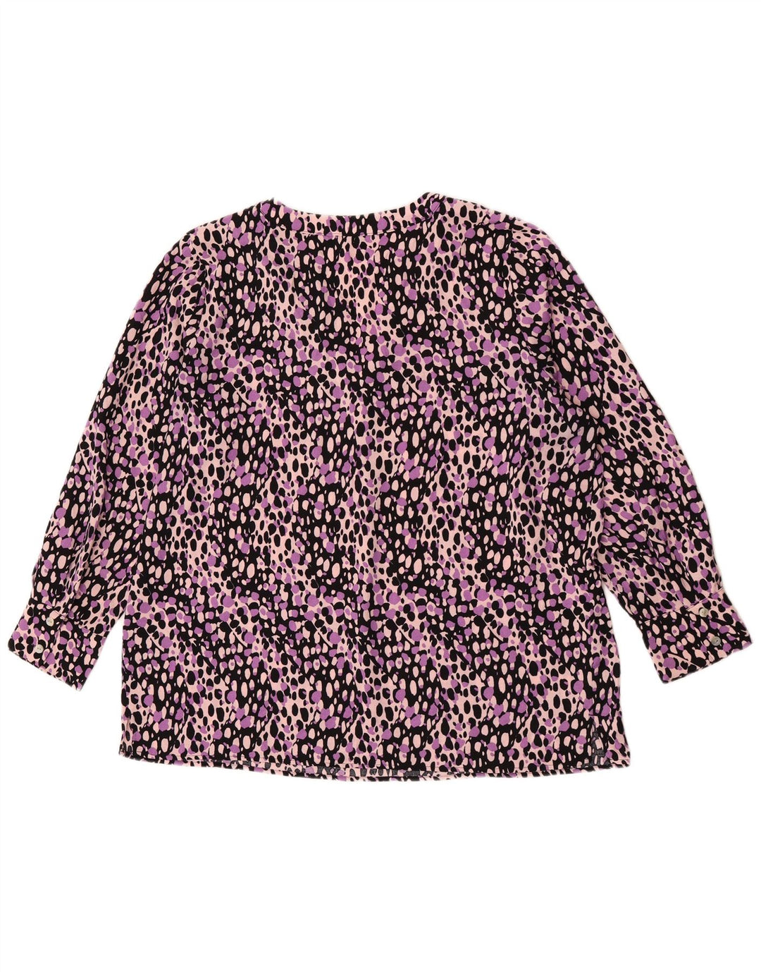 MARKS & SPENCER Womens Blouse Top UK 18 XL  Multicoloured Animal Print