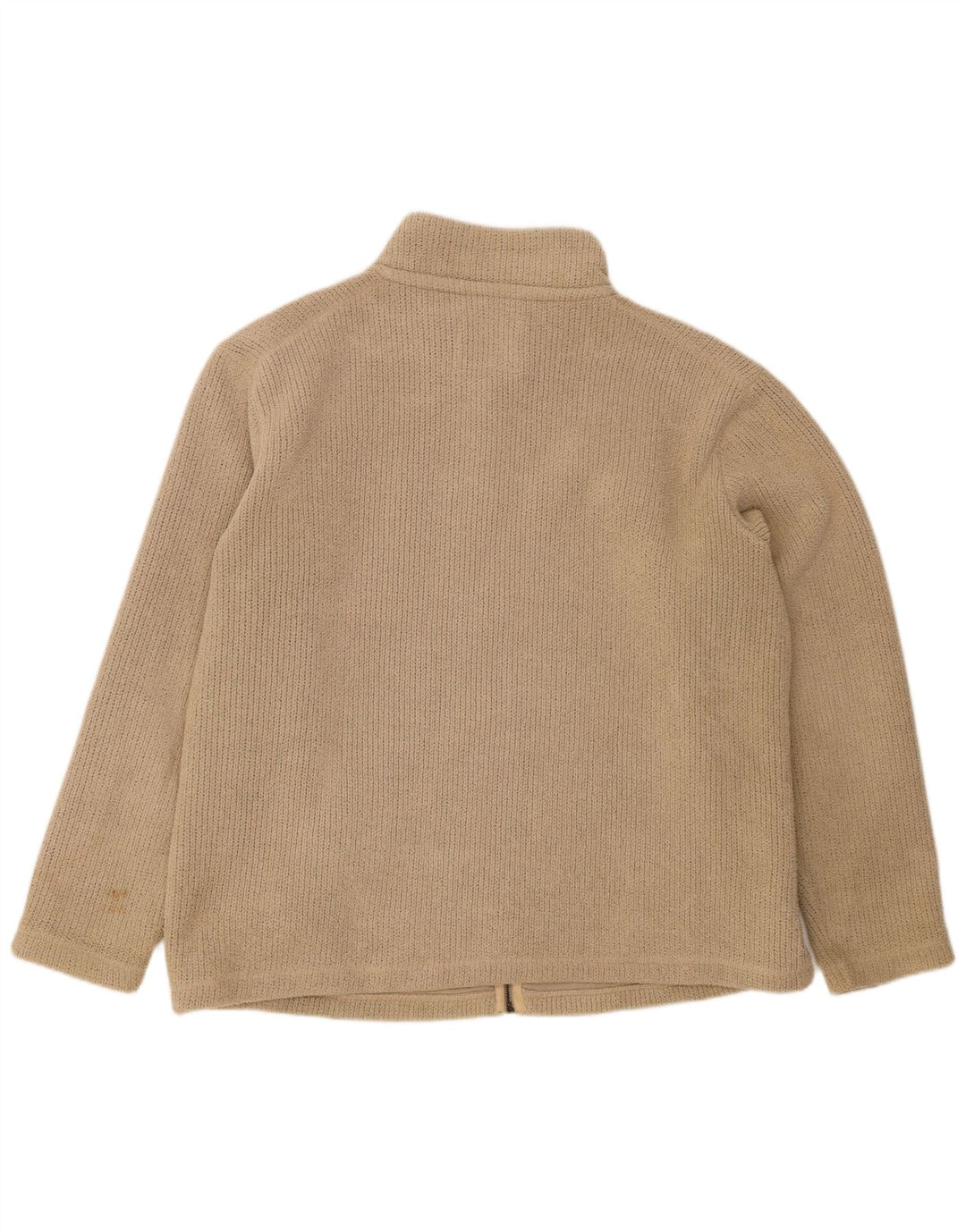 Marks & Spencer Mens Tracksuit Top Jacket XL Beige Polyester