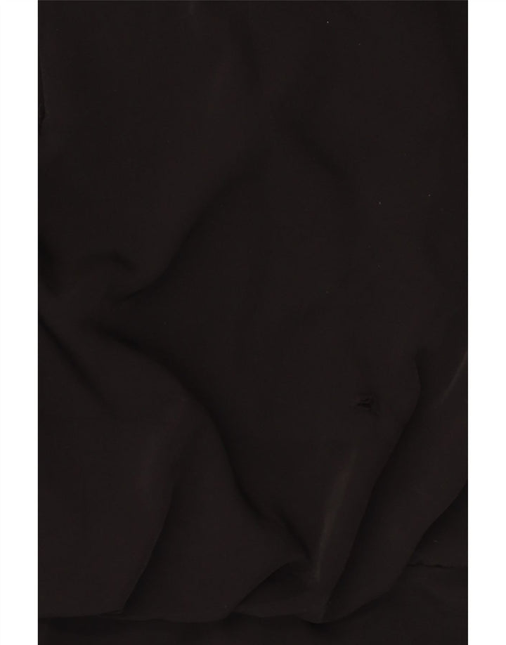 Zara Womens Sleeveless A-Line Dress UK 14 Medium Black