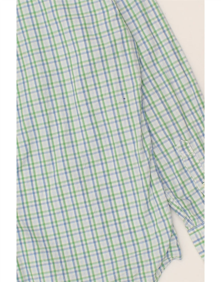 TOMMY HILFIGER Mens Shirt Medium Multicoloured Check Cotton Vintage Tommy Hilfiger and Second-Hand Tommy Hilfiger from Messina Hembry 