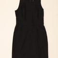 J. CREW Womens Sleeveless Sheath Dress UK 10 Small Black Wool Vintage J. Crew and Second-Hand J. Crew from Messina Hembry 