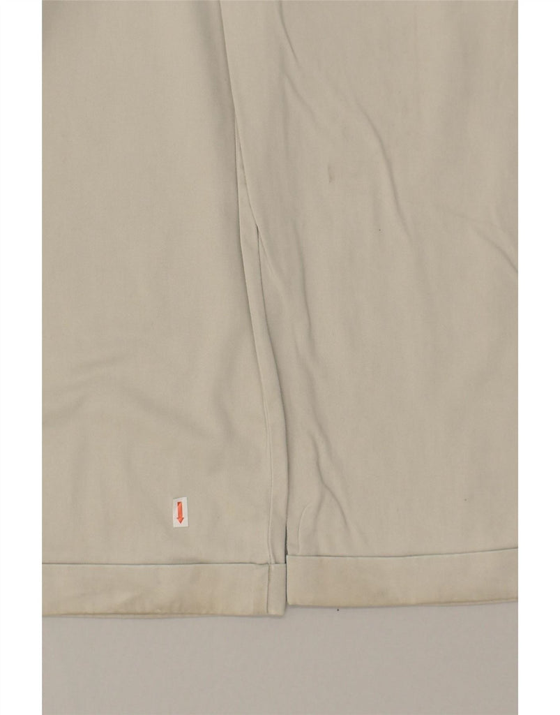 EDDIE BAUER Mens Classic Fit Pegged Chino Trousers W33 L30 Beige Cotton Vintage Eddie Bauer and Second-Hand Eddie Bauer from Messina Hembry 