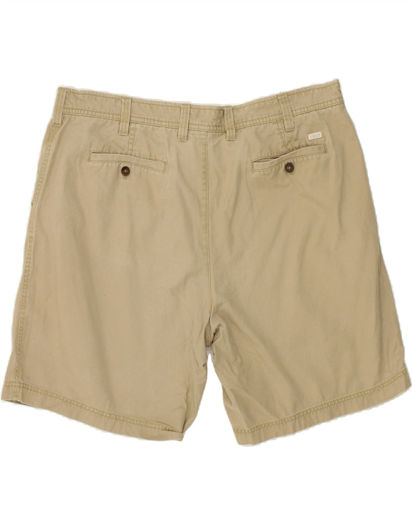 IZOD Mens Salt Water Chino Shorts W42 2XL Beige Cotton Vintage Izod and Second-Hand Izod from Messina Hembry 