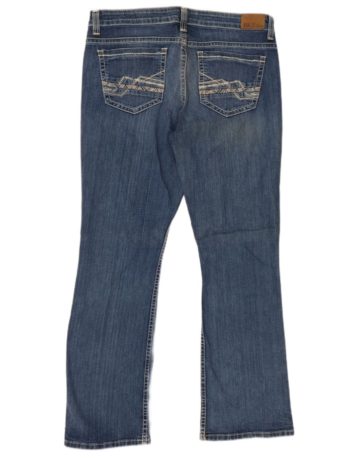 BKE Womens Bootcut Jeans W32 L31 Blue Cotton