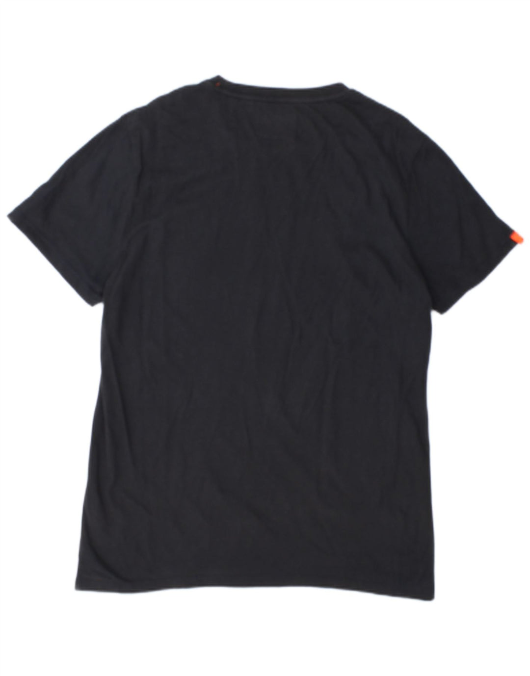 Superdry Mens T-Shirt Top XL Black Cotton