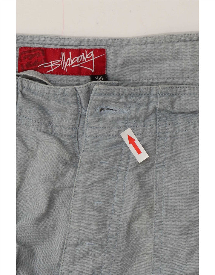 Billabong Mens Chino Shorts W36 Large Blue Cotton