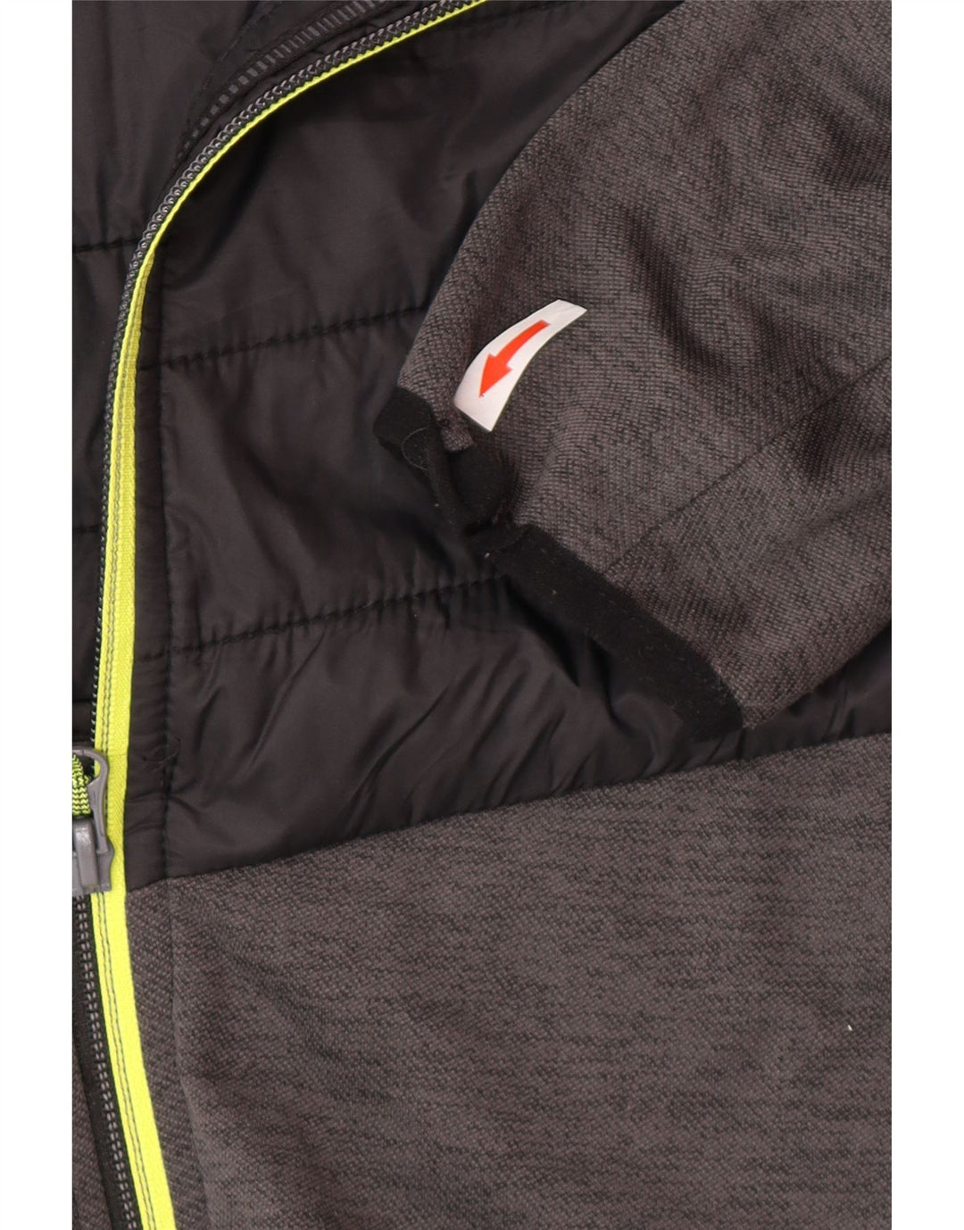 McKinley Mens Hooded Tracksuit Top Jacket UK 38 Small Grey Colourblock