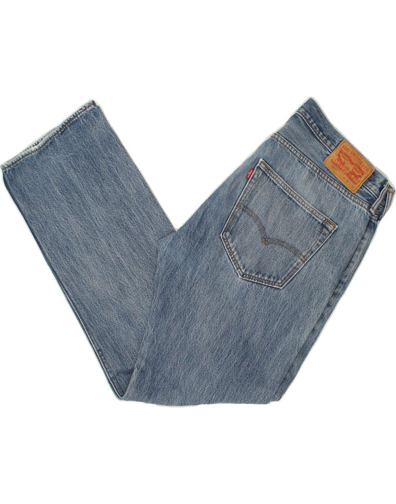 LEVI'S Mens 501 Straight Jeans W36 L32 Blue Cotton Vintage Levi's and Second-Hand Levi's from Messina Hembry 