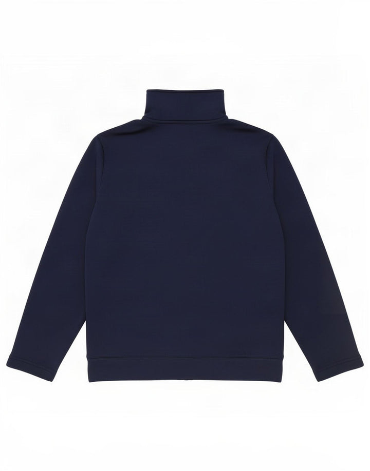 Nike Boys Tracksuit Top Jacket 10-11 Years Medium Navy Blue Colourblock