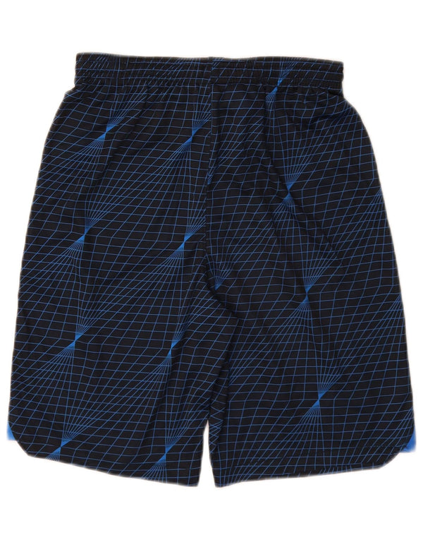 Nike Boys Chelsea FC Sport Shorts 13-14 Years XL Navy Blue Geometric