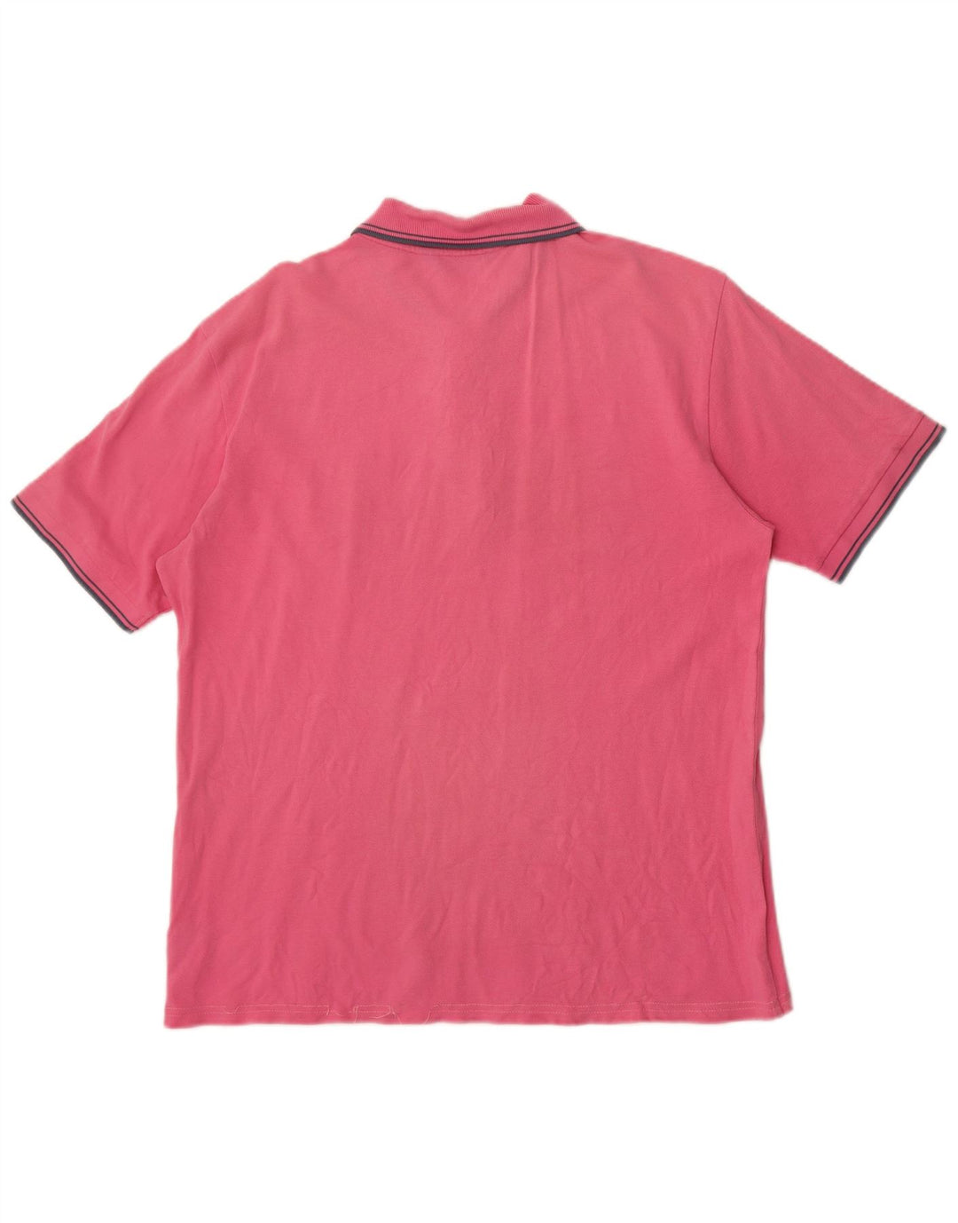 Kappa Mens Polo Shirt Large Pink Cotton