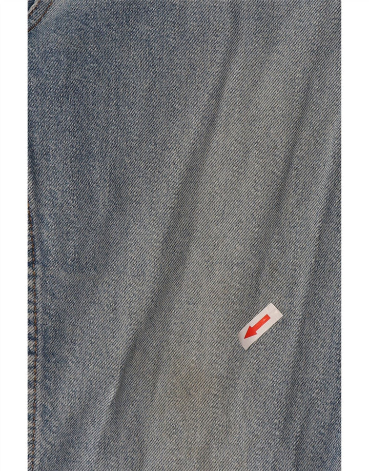 Topshop Womens Tapered Jeans W30 L32 Blue Cotton