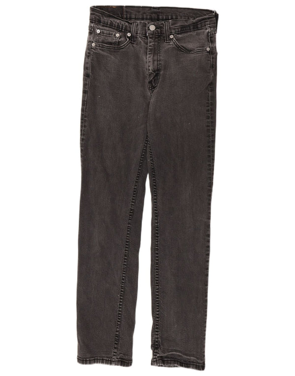Levi's Mens 514 Straight Jeans W30 L32 Grey Cotton