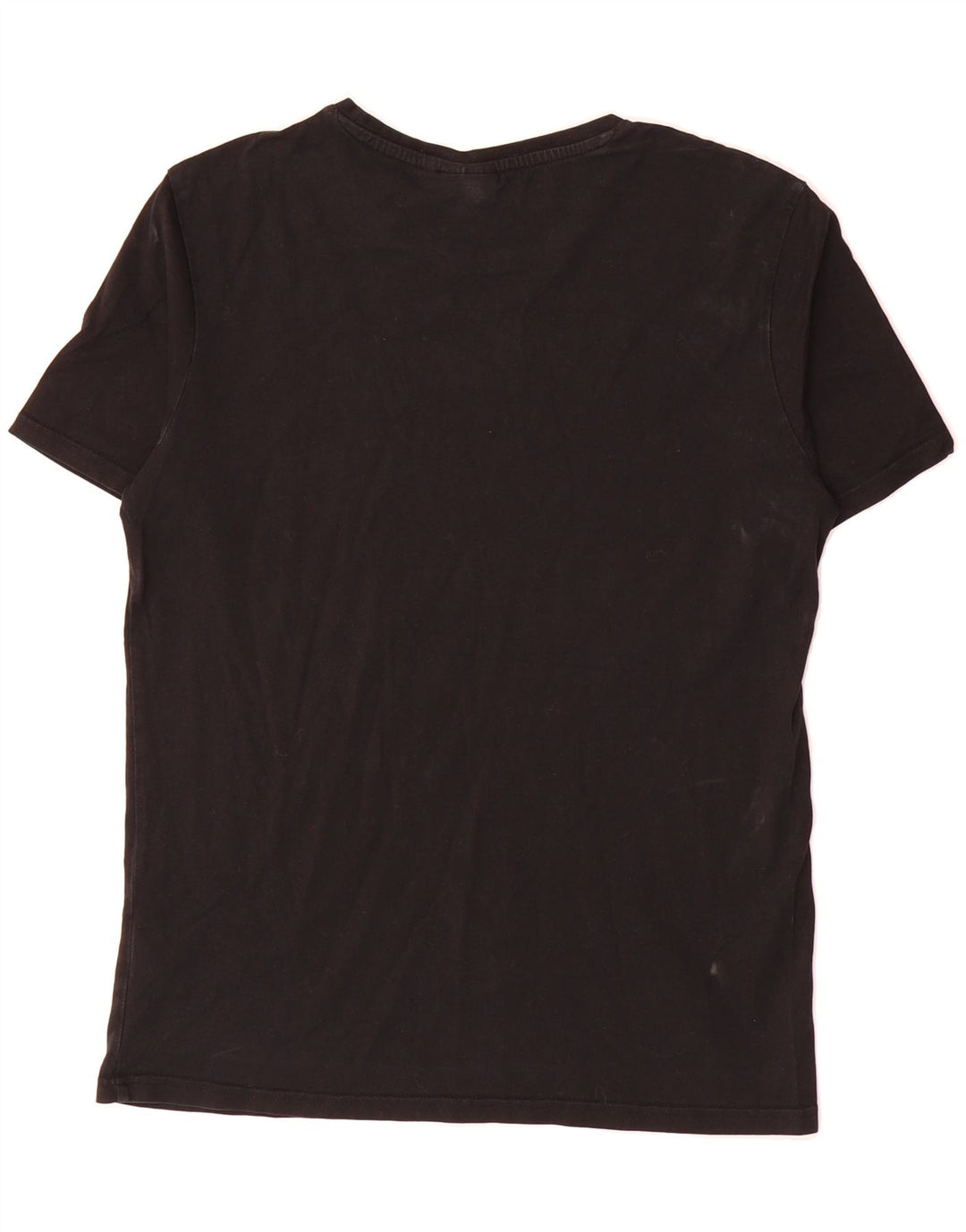 FILA Mens T-Shirt Top Medium Black Cotton Vintage Fila and Second-Hand Fila from Messina Hembry 