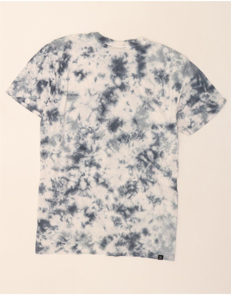 VANS Mens T-Shirt Top Medium Navy Blue Tie Dye Cotton Vintage Vans and Second-Hand Vans from Messina Hembry 