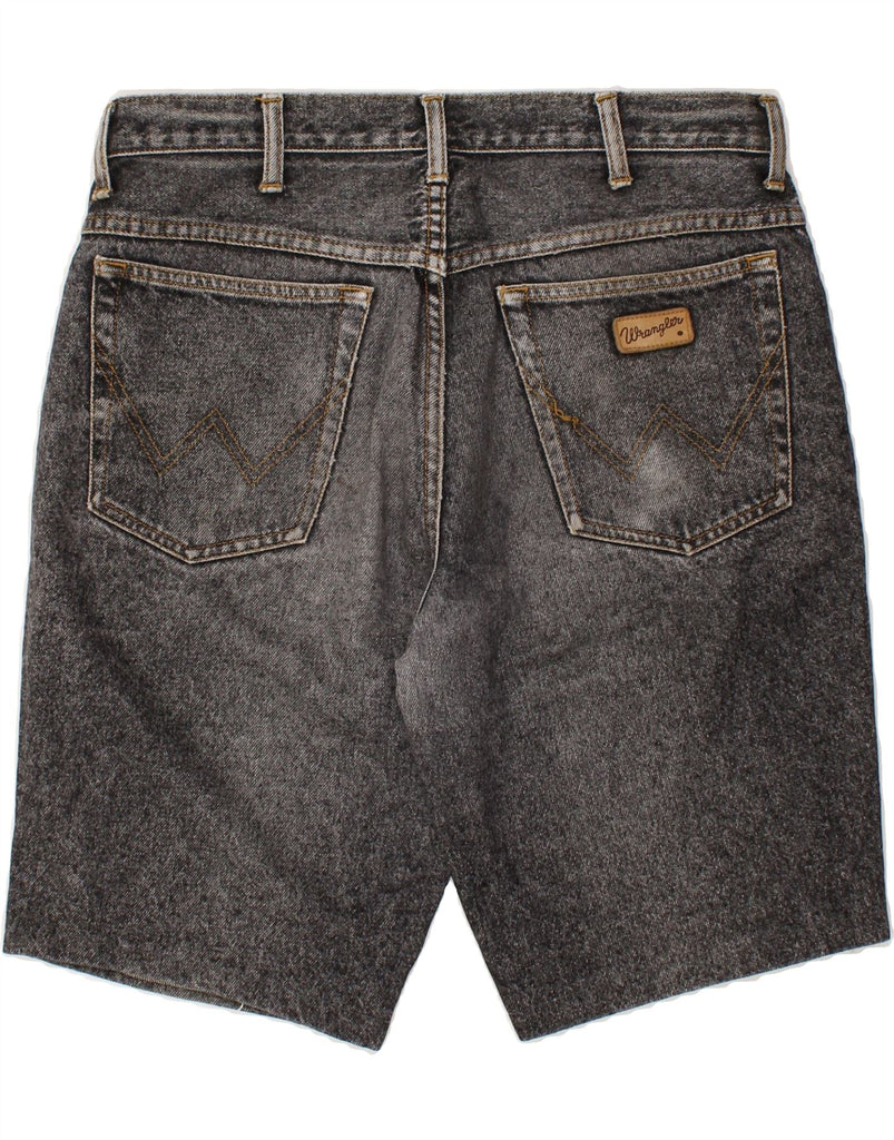 WRANGLER Mens Denim Shorts W30 Medium  Grey | Vintage Wrangler | Thrift | Second-Hand Wrangler | Used Clothing | Messina Hembry 