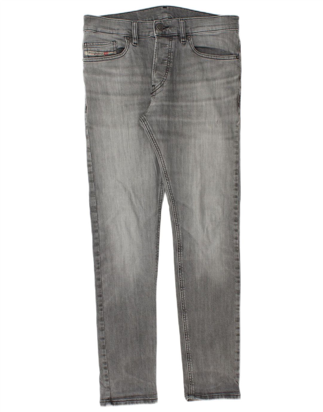 Diesel Mens Slim Jeans W30 L30 Grey Cotton