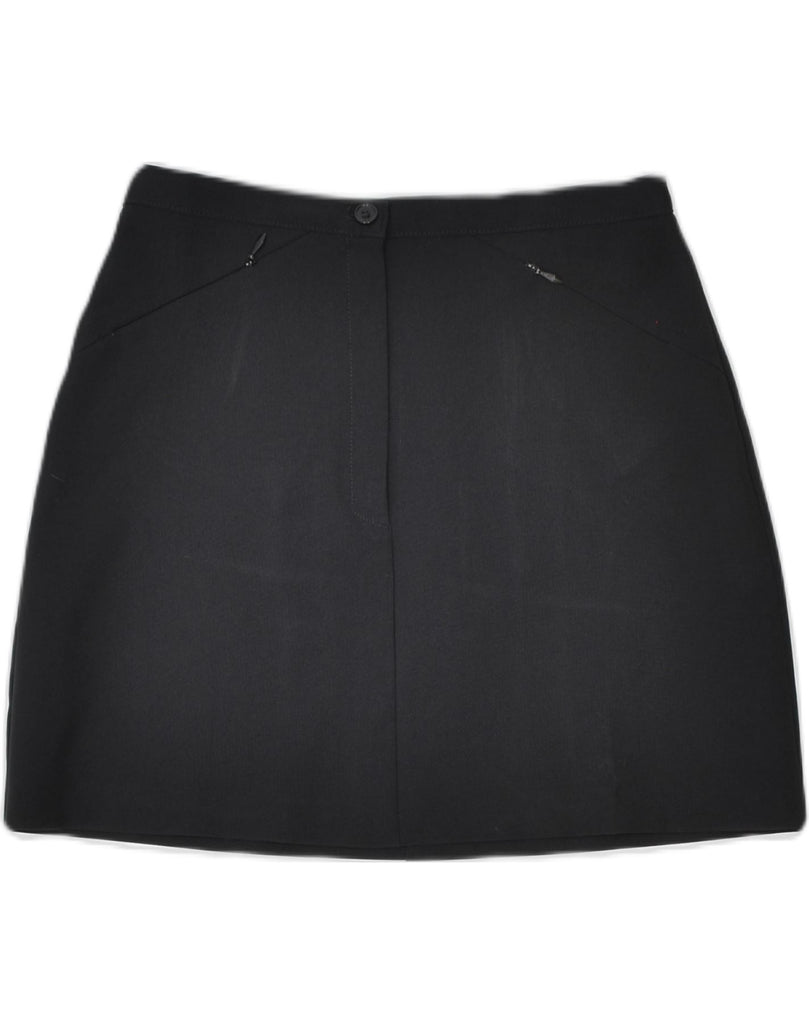 UNITED COLORS OF BENETTON Womens Mini Skirt IT 42 Medium W27 Black | Vintage | Thrift | Second-Hand | Used Clothing | Messina Hembry 