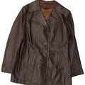 Everest Womens Leather Jacket IT 48 XL Brown