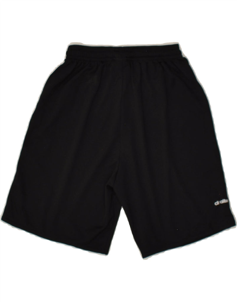 ADIDAS Boys Sport Shorts 9-10 Years Medium  Black Polyester | Vintage Adidas | Thrift | Second-Hand Adidas | Used Clothing | Messina Hembry 