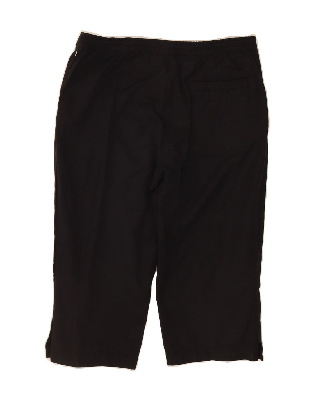 ADIDAS Womens Bermuda Shorts UK 12 Medium W30 Black Vintage Adidas and Second-Hand Adidas from Messina Hembry 