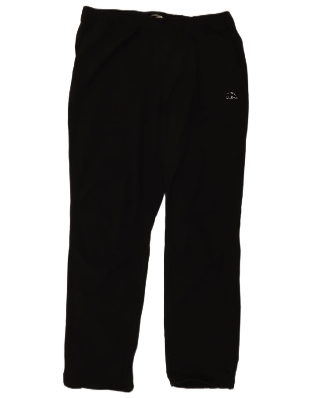L.L.Bean Mens Tracksuit Trousers Large  Black Polyester
