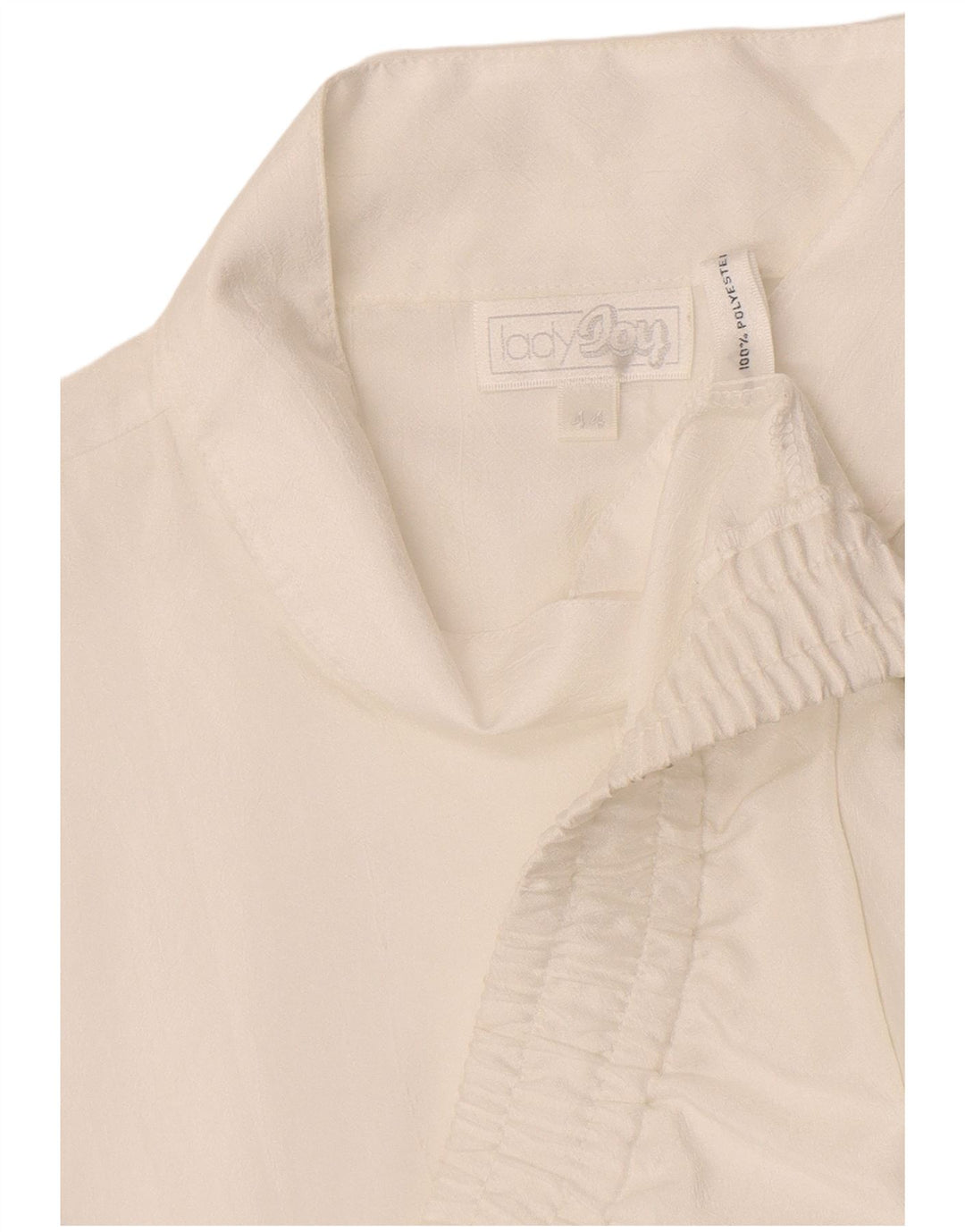 Lady Joy Womens Oversized Short Sleeve Shirt Blouse EU 44 XL White