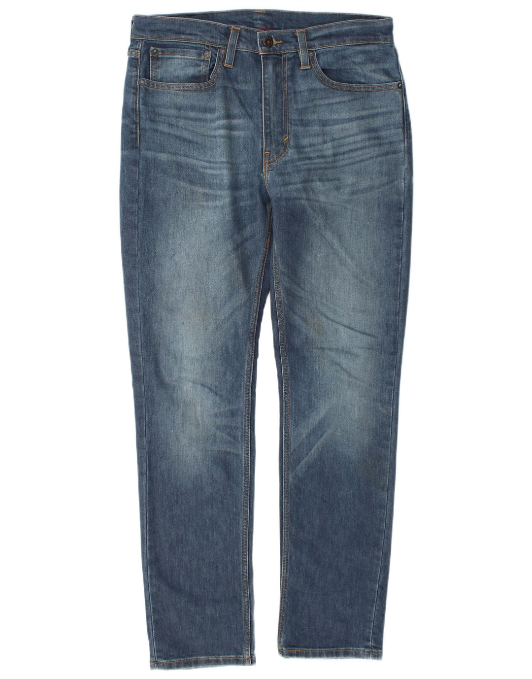 Levi's Mens 511 Slim Jeans W34 L32 Blue Cotton