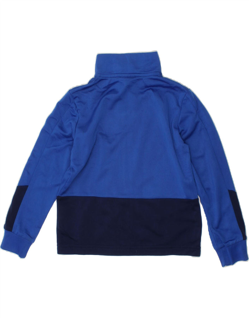NIKE Boys Graphic Tracksuit Top Jacket 2-3 Years Blue Colourblock Vintage Nike and Second-Hand Nike from Messina Hembry 