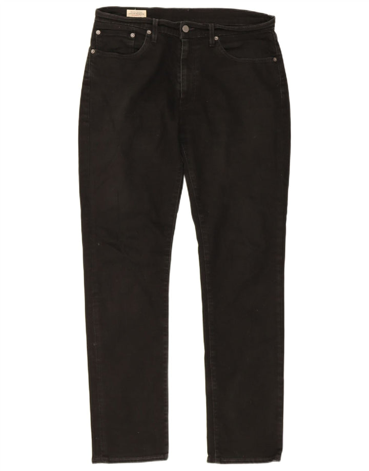 Levi's Mens 511 Slim Jeans W34 L32 Black Cotton