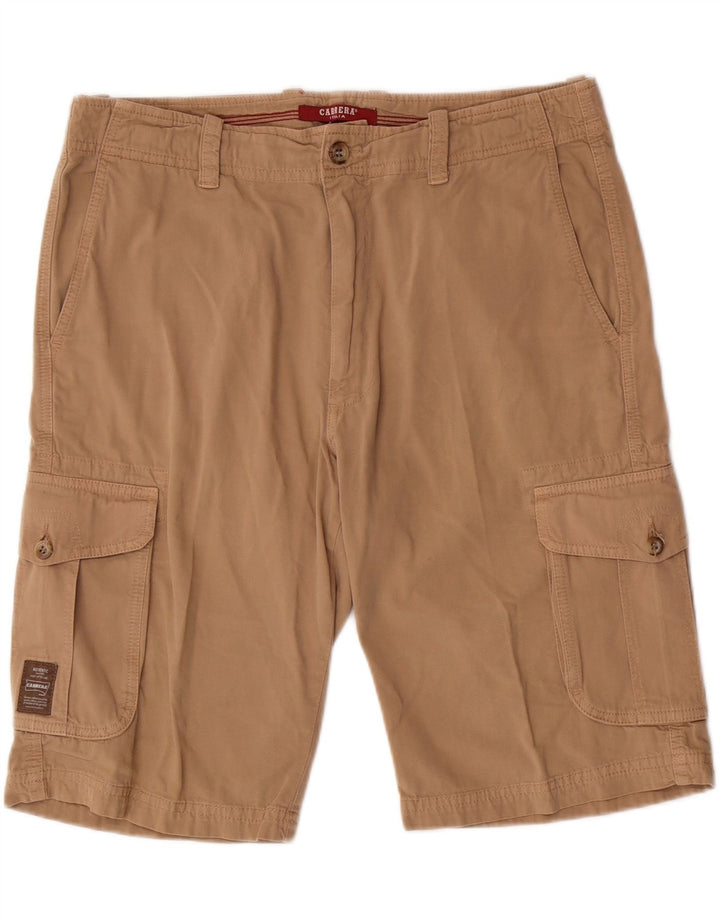 CARRERA Mens Cargo Shorts W36 Large  Beige Cotton Vintage Carrera and Second-Hand Carrera from Messina Hembry 