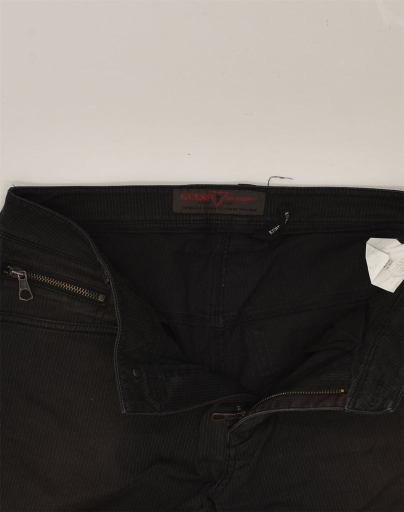 GUESS Mens Straight Jeans W30 L27  Black Cotton | Vintage Guess | Thrift | Second-Hand Guess | Used Clothing | Messina Hembry 