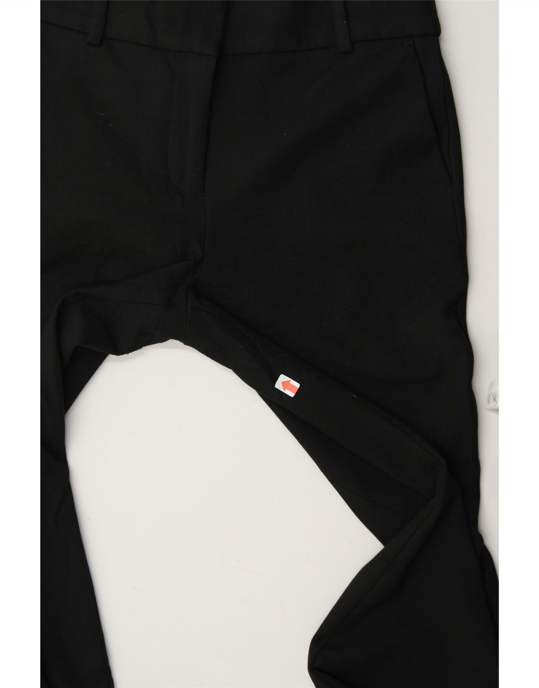 J. CREW Womens Cameron Crop Chino Trousers US 8 Medium W30 L26 Black Vintage J. Crew and Second-Hand J. Crew from Messina Hembry 