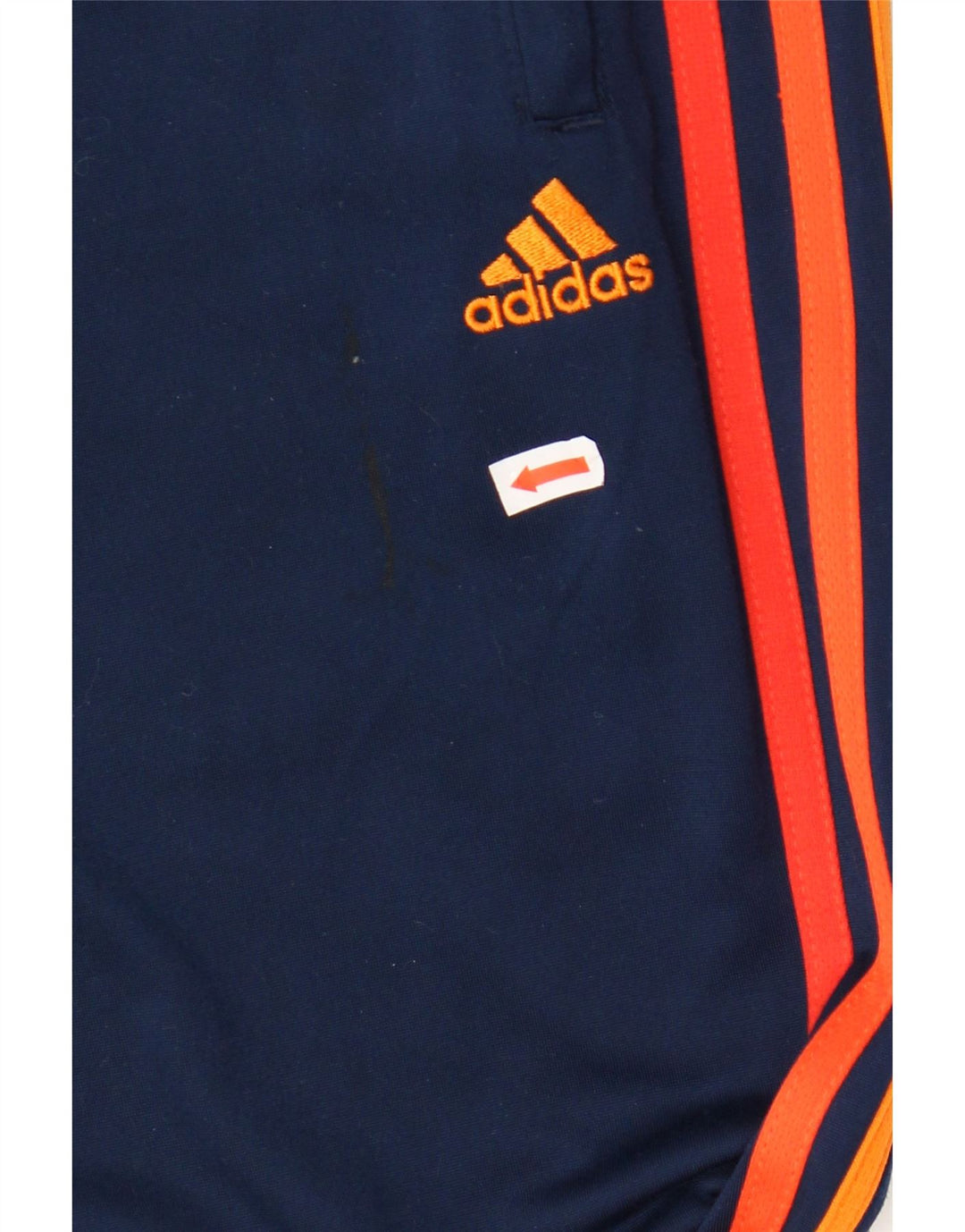Adidas Mens Tracksuit Trousers UK 40/42 Medium Navy Blue Polyester