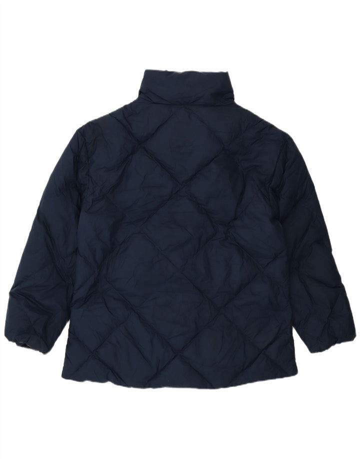 Marks & Spencer Womens Oversized Padded Jacket UK 10 Small Navy Blue