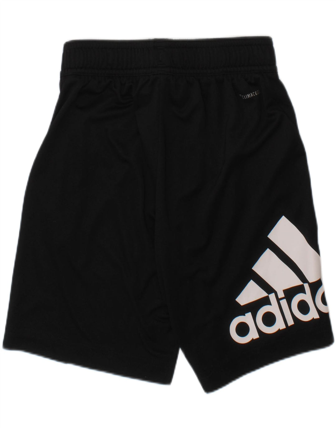 ADIDAS Boys Climacool Graphic Sport Shorts 7-8 Years XS Black Polyester Vintage Adidas and Second-Hand Adidas from Messina Hembry 