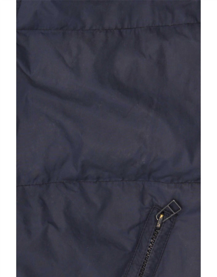 Ellesse Mens Padded Jacket UK 42 XL Navy Blue