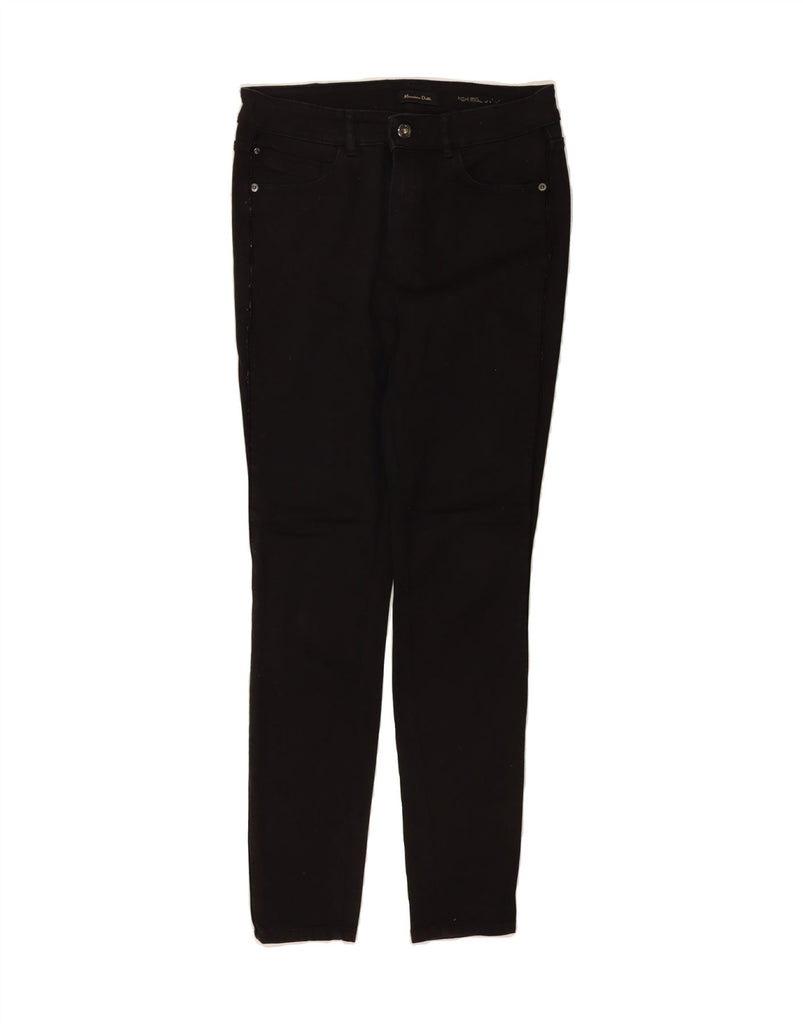 MASSIMO DUTTI Womens High Rise Skinny Jeans EU 40 Medium W30 L30 Black Vintage Massimo Dutti and Second-Hand Massimo Dutti from Messina Hembry 