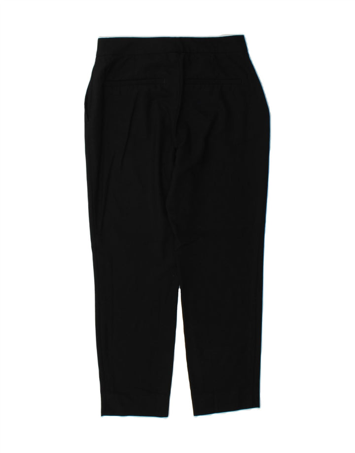 ZARA Womens Pegged Suit Trousers EU 34 2XS W24 L25 Black Polyester Vintage Zara and Second-Hand Zara from Messina Hembry 